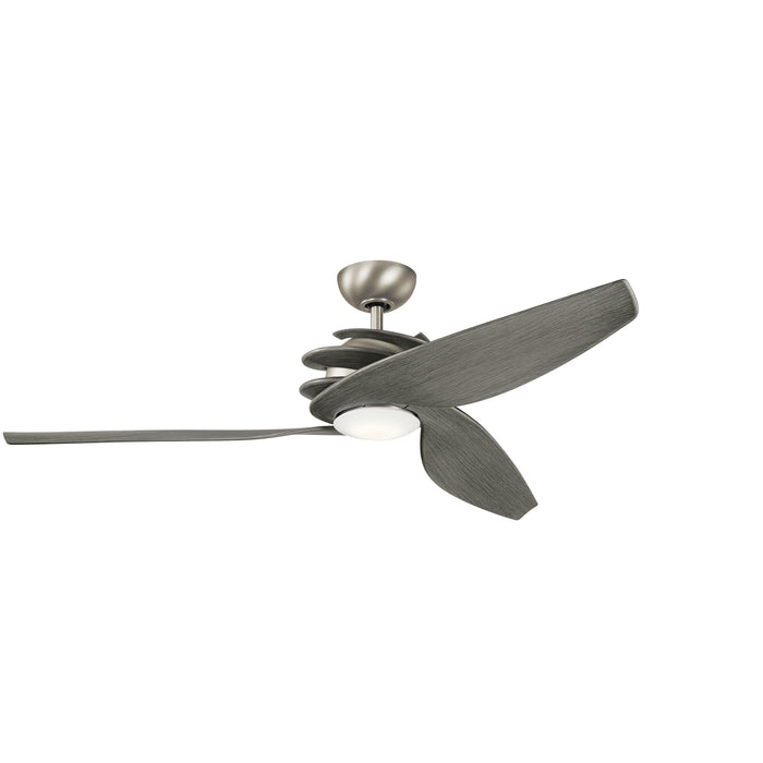 Kichler - 300700NI7 - 62``Ceiling Fan - Spyra - Brushed Nickel