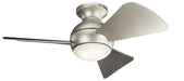 Kichler - 330150NI - 34``Ceiling Fan - Sola - Brushed Nickel