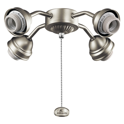 Kichler - 350005NI - Four Light Fan Fitter - Accessory - Brushed Nickel
