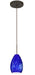 Besa - 1XT-171386-LED-BR - One Light Pendant - Pera - Bronze