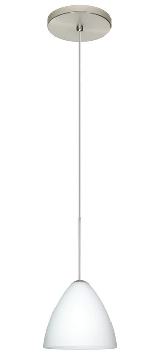 Besa - 1XT-177907-LED-SN - One Light Pendant - Mia - Satin Nickel