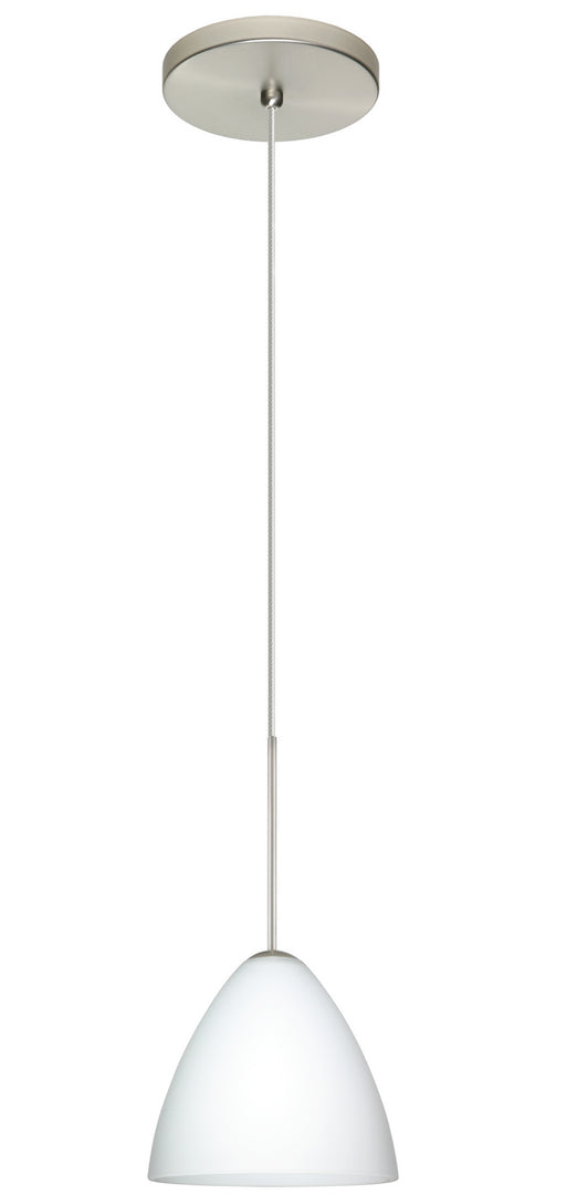 Besa - 1XT-177907-LED-SN - One Light Pendant - Mia - Satin Nickel