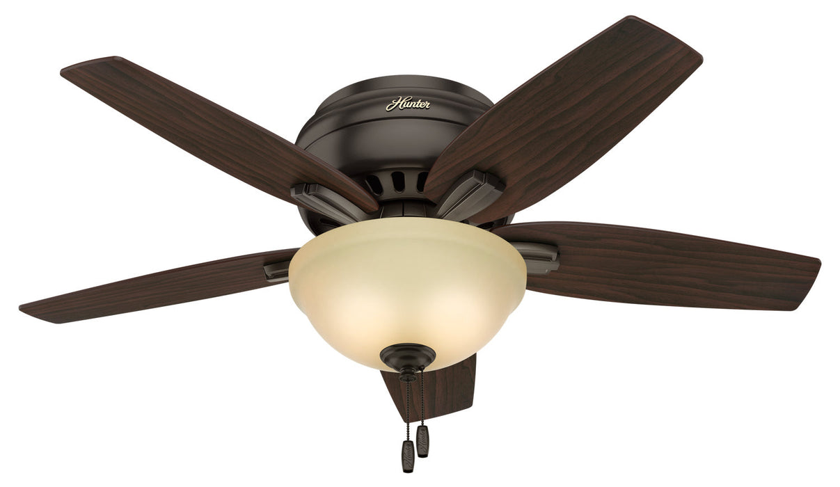 Hunter 42" Newsome Ceiling Fan with LED Light Kit and Pull Chains