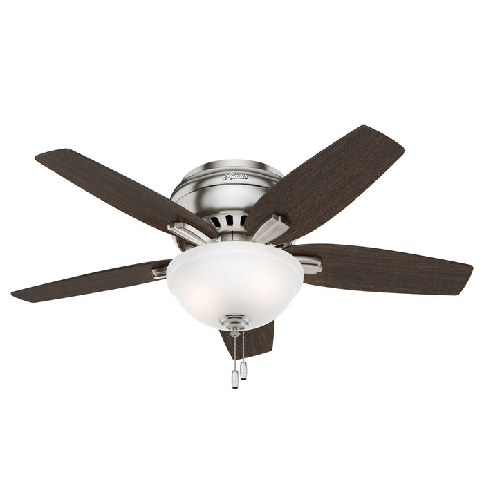 Hunter 42" Newsome Ceiling Fan with LED Light Kit and Pull Chains