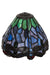 Meyda Tiffany - 10527 - Shade - Purple/Blue Lt Blue Purple/Blue