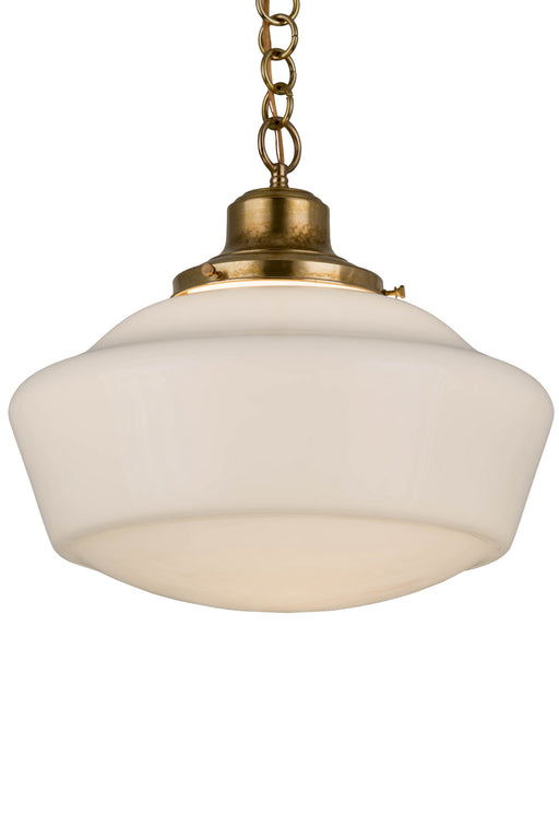 Meyda Tiffany - 183317 - One Light Pendant - Revival - Transparent Brass