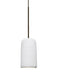 Besa - 1XT-GLIDEWH-LED-BR - One Light Pendant - Glide - Bronze