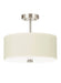 Generation Lighting - 77262EN3-962 - Two Light Semi-Flush Convertible Pendant - Dayna - Brushed Nickel
