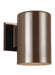 Generation Lighting - 8313801EN3-10 - One Light Outdoor Wall Lantern - Outdoor Cylinders - Bronze