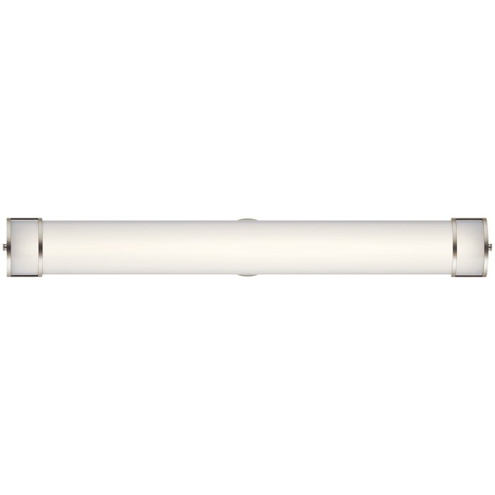 LED Linear Bath from the No Family collection in Brushed Nickel finish