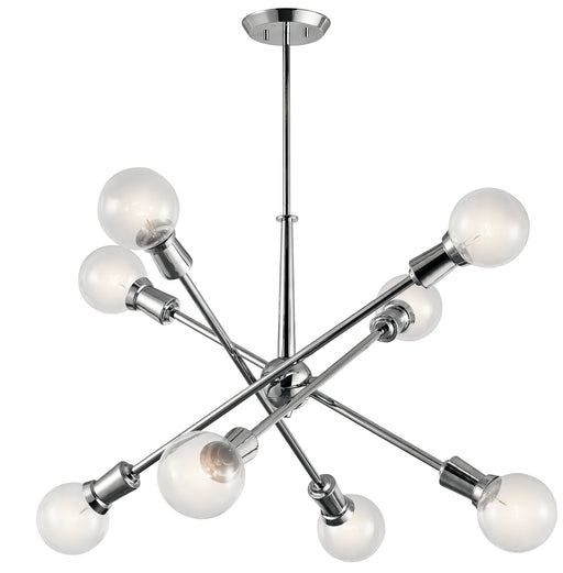 Kichler - 43118CH - Eight Light Chandelier - Armstrong - Chrome