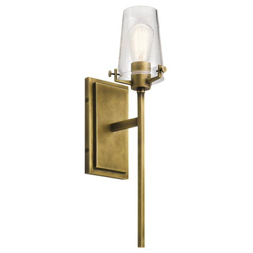 Kichler - 45295NBR - One Light Wall Sconce - Alton - Natural Brass