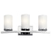Kichler - 45497CH - Three Light Bath - Crosby - Chrome