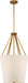 Nuvo Lighting - 60-5844 - Three Light Pendant - Seneca - Natural Brass