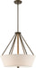 Nuvo Lighting - 60-5896 - Four Light Pendant - Seneca - Mahogany Bronze