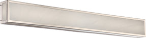 Nuvo Lighting - 62-897 - LED Vanity - Crate - Brushed Nickel