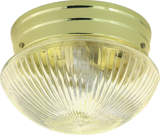 Nuvo Lighting - SF76-252 - Two Light Flush Mount - Polished Brass