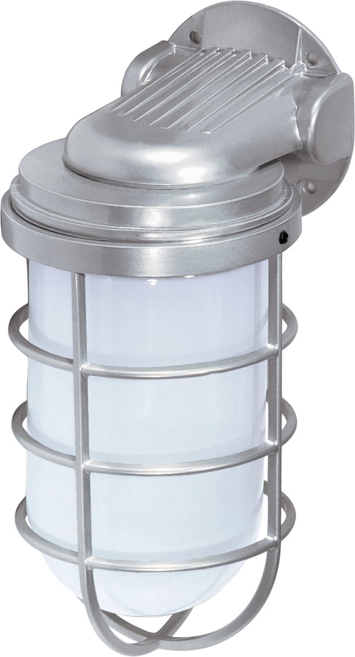 Nuvo Lighting - SF76-622 - One Light Wall Lantern - Metallic Silver