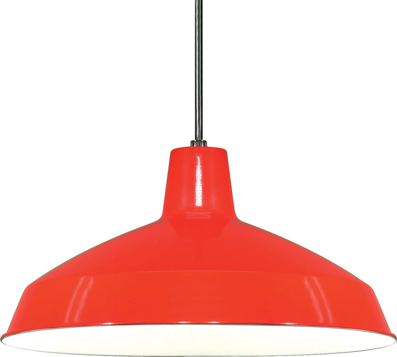 Nuvo Lighting - SF76-663 - One Light Hanging Lantern - Red