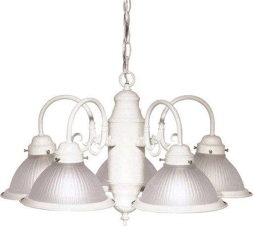 Nuvo Lighting - SF76-693 - Five Light Chandelier - Textured White