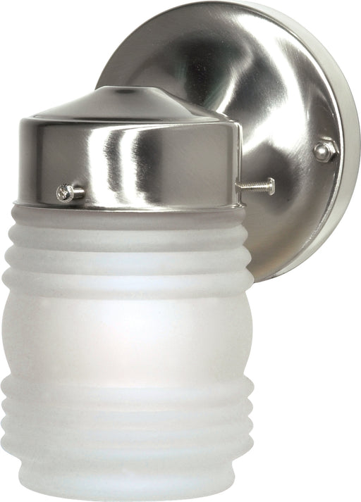 Nuvo Lighting - SF76-701 - One Light Outdoor Lantern - Brushed Nickel