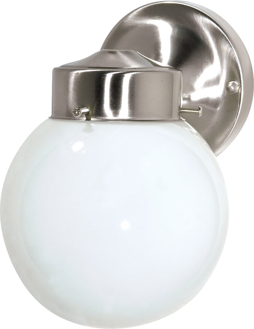 Nuvo Lighting - SF76-705 - One Light Wall Lantern - Brushed Nickel