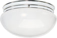 Nuvo Lighting - SF77-347 - Two Light Flush Mount - Polished Chrome