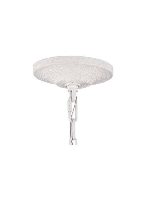 Nine Light Chandelier from the Annie collection in Plaster White finish