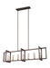 Generation Lighting - F3148/7NWB - Seven Light Island Chandelier - FINNEGAN - New World Bronze