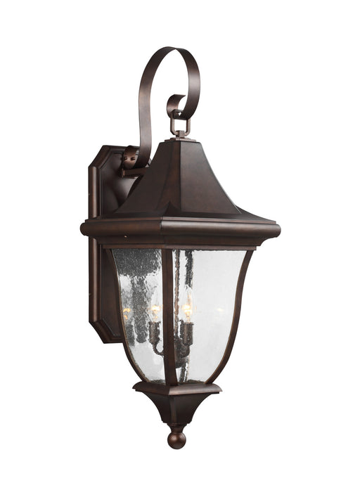 Generation Lighting - OL13102PTBZ - Three Light Outdoor Wall Lantern - OAKMONT - Patina Bronze