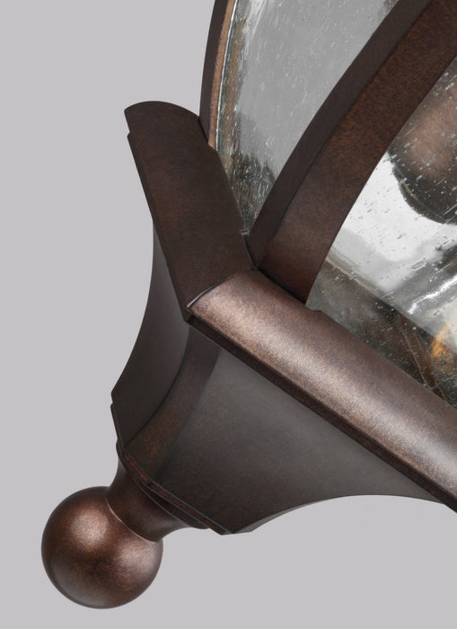 Four Light Outdoor Wall Lantern from the OAKMONT collection in Patina Bronze finish