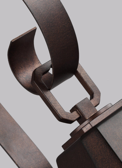 Four Light Outdoor Wall Lantern from the OAKMONT collection in Patina Bronze finish