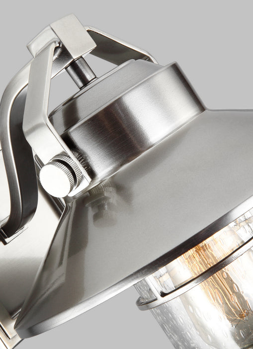 One Light Lantern from the Boynton collection in Painted Brushed Steel finish
