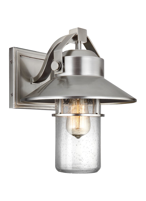 Generation Lighting - OL13901PBS - One Light Lantern - Boynton - Painted Brushed Steel