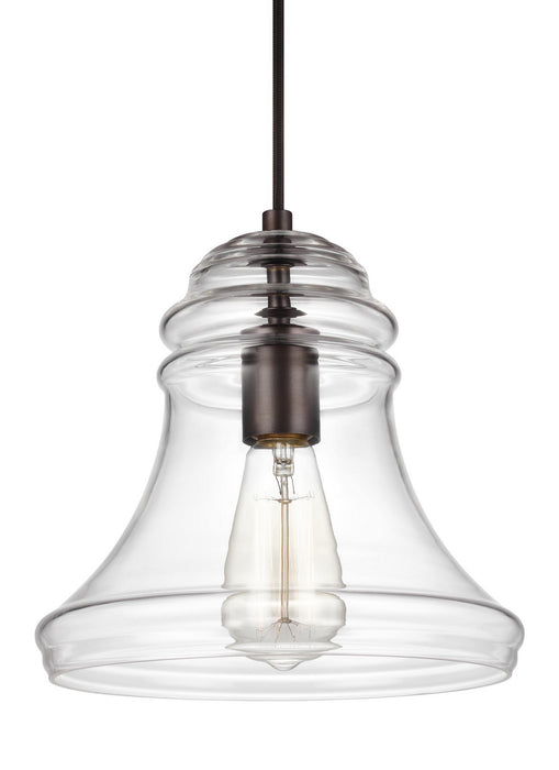 One Light Mini-Pendant from the DOYLE collection in Oil Rubbed Bronze finish