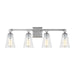 Generation Lighting - VS24704CH - Four Light Vanity - Monterro - Chrome