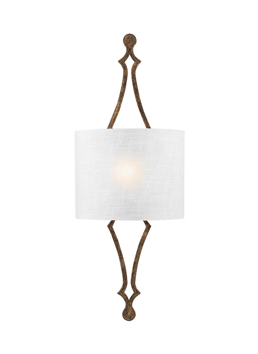 One Light Wall Sconce from the Tilling collection in Distressed Goldleaf finish