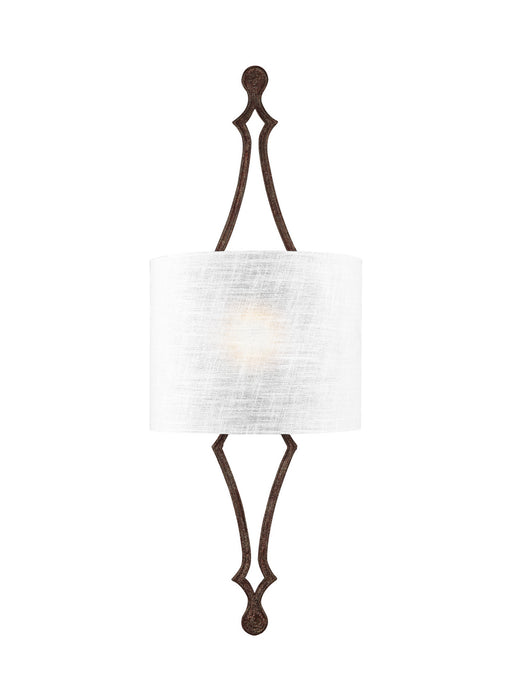 One Light Wall Sconce from the TILLING collection in Weathered Iron finish
