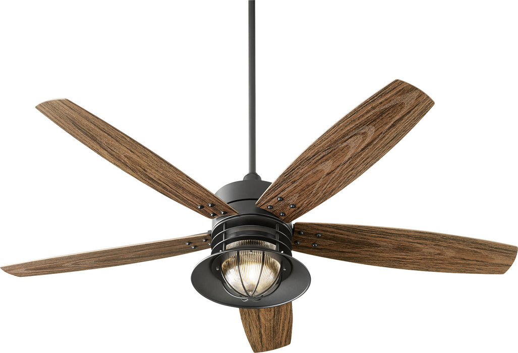 60``Patio Fan from the Portico collection in Noir finish