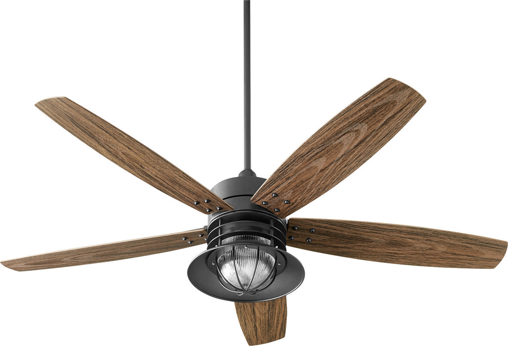 Quorum - 14605-69 - 60``Patio Fan - Portico - Noir