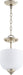 Quorum - 2811-8-60 - Three Light Dual Mount - Richmond - Aged Silver Leaf