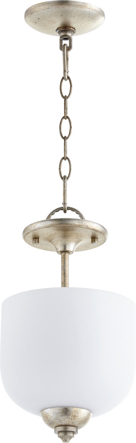 Quorum - 2811-8-60 - Three Light Dual Mount - Richmond - Aged Silver Leaf