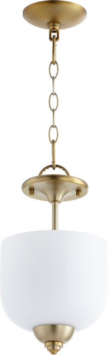 Quorum - 2811-8-80 - Three Light Dual Mount - Richmond - Aged Brass