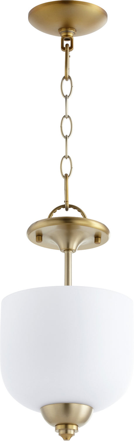 Quorum - 2811-8-80 - Three Light Dual Mount - Richmond - Aged Brass