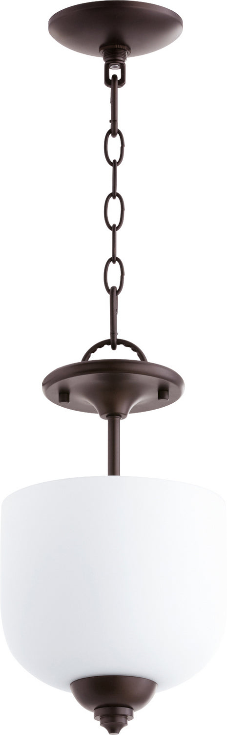 Quorum - 2811-8-86 - Three Light Dual Mount - Richmond - Oiled Bronze