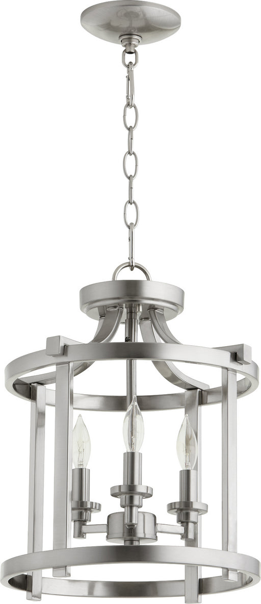 Quorum - 2817-13-65 - Three Light Dual Mount - Lancaster - Satin Nickel
