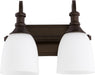 Quorum - 5011-2-86 - Two Light Vanity - Richmond - Oiled Bronze