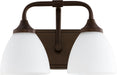 Quorum - 5059-2-86 - Two Light Vanity - Enclave - Oiled Bronze