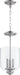 Quorum - 2911-8-165 - Three Light Dual Mount - Richmond - Satin Nickel w/ Clear/Seeded