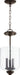 Quorum - 2911-8-186 - Three Light Dual Mount - Richmond - Oiled Bronze w/ Clear/Seeded